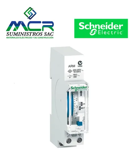 Interruptor horario digital schneider sales