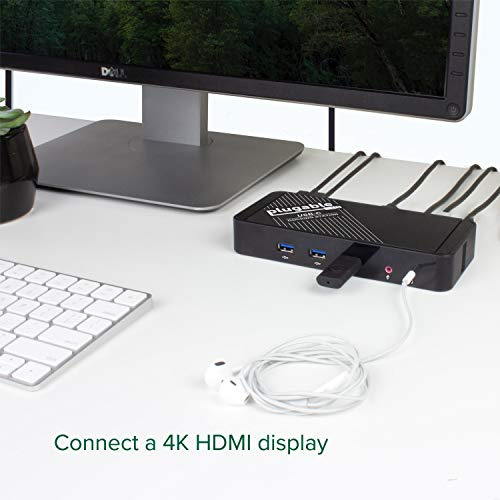 Estación De Acoplamiento Usb C Plugable Con Carga,