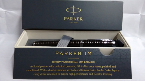 Lapicera Roller Parker Im Gun Metal