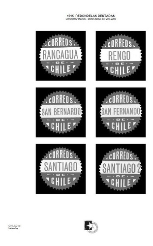 Chile, Álbum De Sellos Para Imprimir Castellano Color L16088