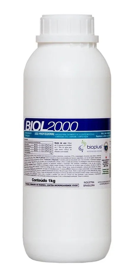 Biol2000 Limpa Fossa E Tubulação - Desentupidor Biológico 1l