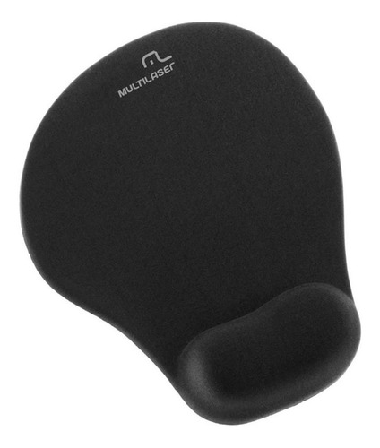 Mouse Pad Multilaser Ac021 Reposa Muñeca Gel Negro