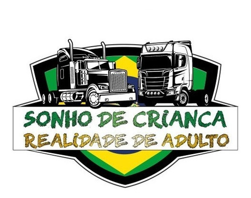 Imagem 5 de 6 de Camiseta Para Caminhoneiro - Sonho De Criança