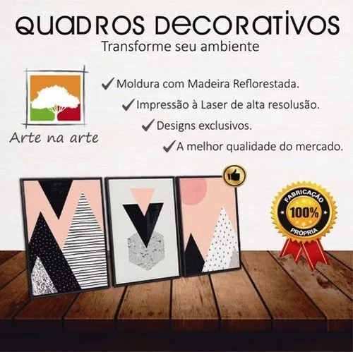 quadro decorativo Xadrez para sala, quartos e escritórios