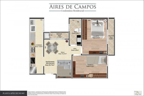 Imagem 6 de 6 de Apartamento Para Venda Em São José Dos Pinhais, Jardim Independencia, 2 Dormitórios, 1 Banheiro - 40.297_1-826708