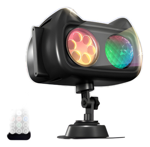 Halloween Navidad Proyector Luces Al Aire Libre Interior Negro