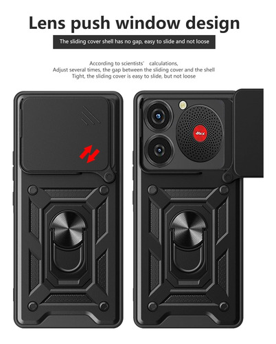 Rudo Uso Funda Para Nubia Music Carcasa + 2mica