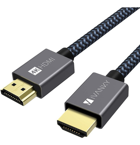 Cable Hdmi 2.0 4k Hdr, Hdcp 2.2, 3d, 2160p, 1080p 1 Metro