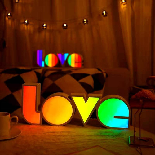 Love Neon Light , Luces Led Románticas , Lámpara De Letras