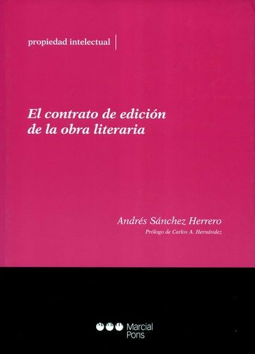 Libro El Contrato De Edicion De La Obra Literaria