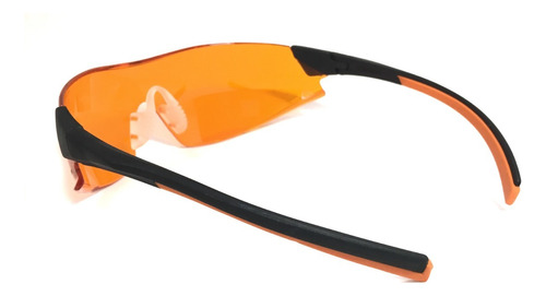 Oculos Para Trabalho Na Frente Do Computador Relaxa A Vista Cor Laranja Cor da armação Preto Cor da lente Laranja