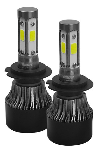 5 Pares Focos Led 4 Caras 55w C4 Luz Aux/principal H7 Osun