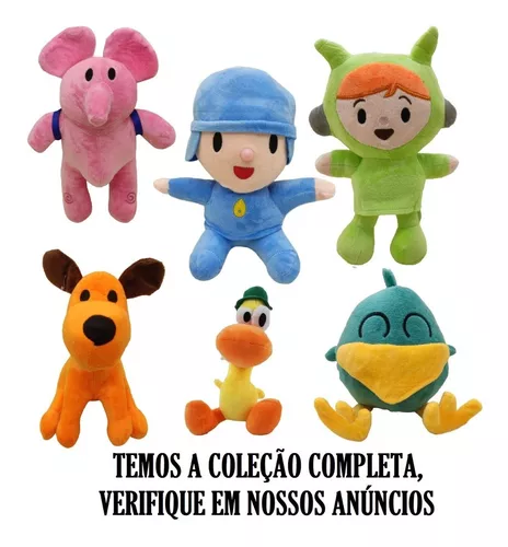 Pocoyo Pelúcia Elefante Elly Musical Desenho Cultura Eli