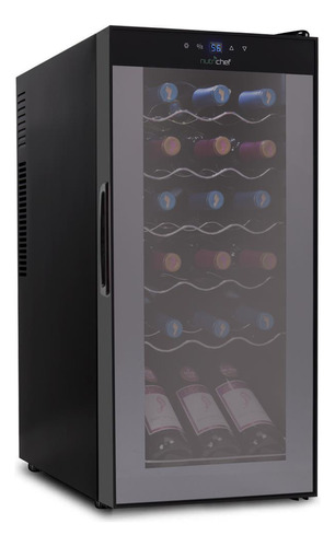 Refrigerador De Vino De 18 Botellas Nutrichef Pkcwc180