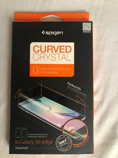 Screen Protector Para Galaxy S6 Edge Spigen 1 Front 1 Back