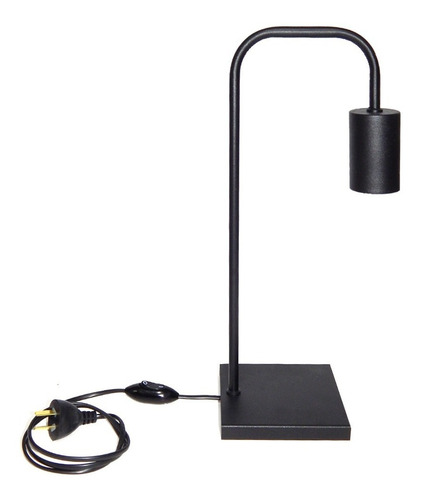 Imagen 8 de 10 de Combo Veladores Mesa Industrial Apto Lampara Led Moderno X2
