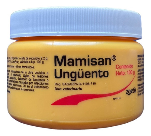 Mamisan Ungüento 100 Gramos Original Zoetis