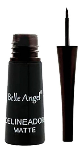 Delineador Líquido Matte Belle Angel Cor Preto