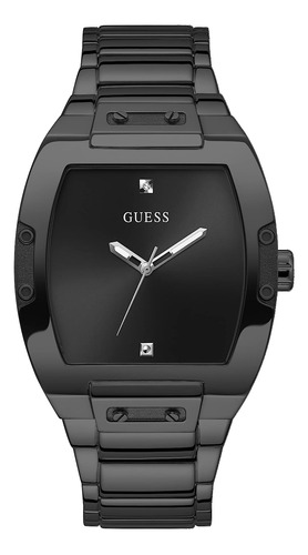 Reloj Pulsera  Guess Gw0387g3 Del Dial Negro