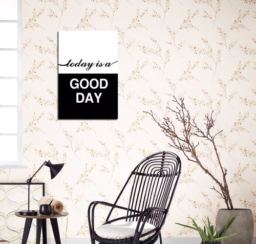 Vinilo Decorativo 30x45cm Today Good Day Minimalista Frase