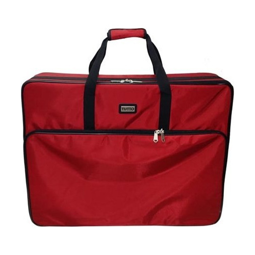 Tutto Bolsa Bordado (m L Xl) (rojo Cereza Xl