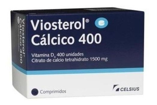 Viosterol Calcico 400 Mg 60 Comprimidos | Vitamina D 3