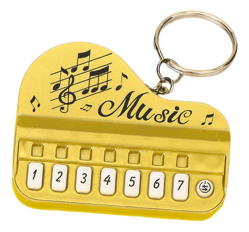 Mini Almohadilla De Piano Para, Adornos De Llavero Para