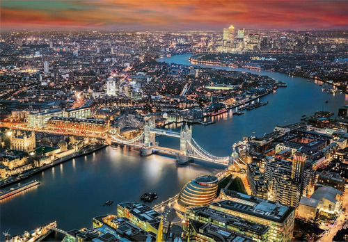 Rompecabeza Adulto De 2000 Piezas Vista Aérea De Londres