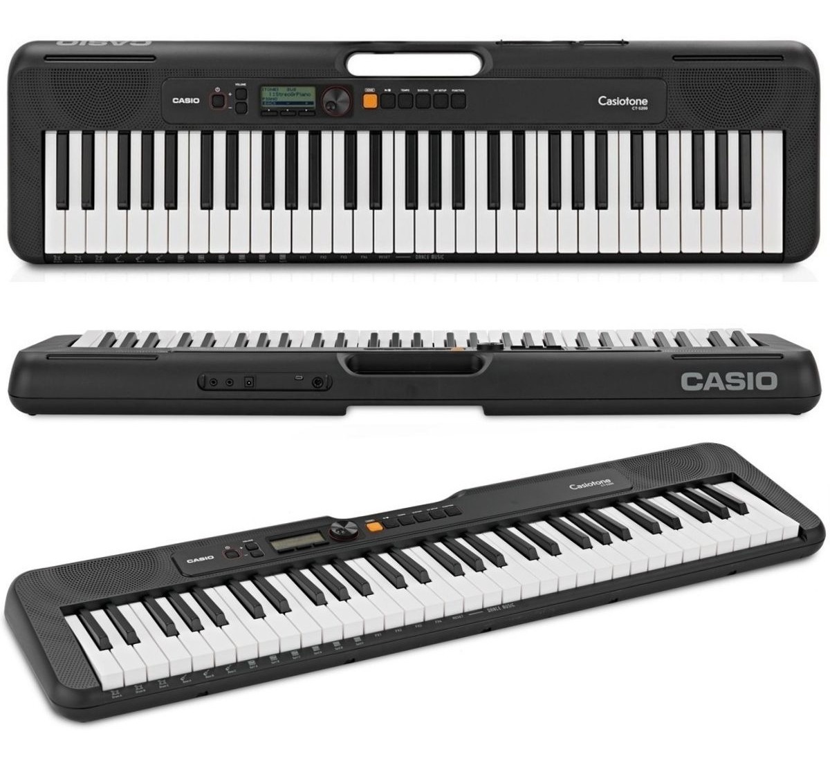 Teclado Casiotone Ct-s200 Casio 61 Teclas Musical Preto | Mercado Livre