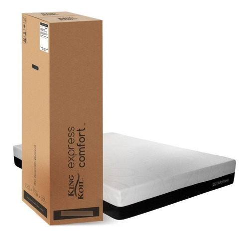 Colchón 1 plaza de espuma King Koil Express Comfort G22 - 190cm x 80cm