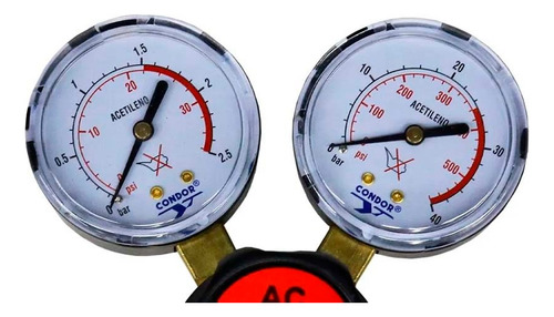 Regulador Para Gás Acetileno Handygas 1,5 Ac 0410141 Condor
