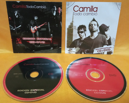 O Camila Cd + Dvd Todo Cambio 2007 Colombia Ricewithduck