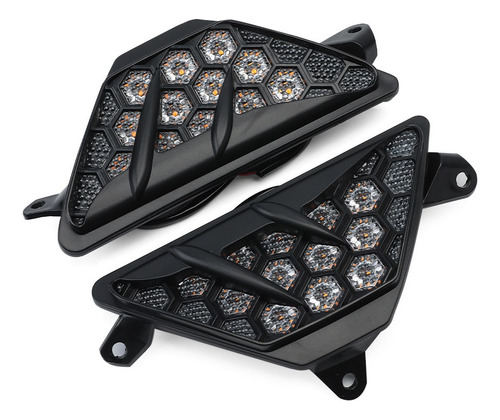 Luz De Giro Led En Forma De Panal Para Ninja Zx-6r 2016-2023