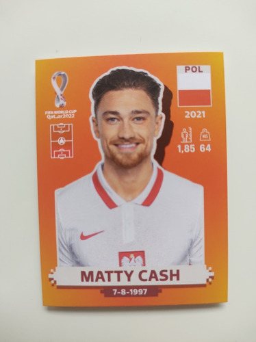 Figuritas Qatar 2022 - Matty Cash - Polonia 6