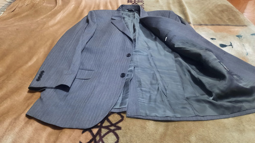 Saco Jos A Bank 44l Lana Poco Uso, Brooks Brothers Gris Oscuro 44l (Usado)