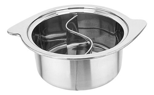 Olla Caliente De Acero Inoxidable, Olla Para Sopa De Dos,