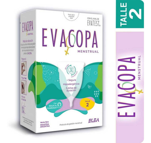 Eva Copa Copita Menstrual Ecologica Hipoalergenica