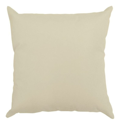 Almohadon 45 X 45 Cm Pana Liso Natural