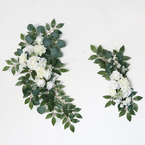 2 Flores Decorativas De Arco De Boda Para Fondo De Boda,