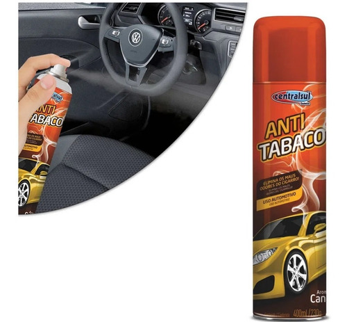 Imagem 6 de 10 de Anti Tabaco Spray Canela Elimina Odores Do Cigarros 400ml