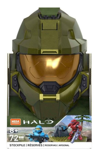 Halo Mega Construx Casco Reservas (verde)