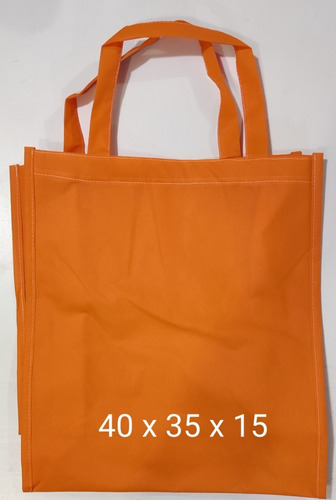 Imagen 4 de 10 de Bolsas Ecológicas Pop 35 X30 X10 Listas Para Entregar