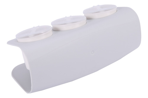 Plastic Spick Rack Kitchen Seasoning Box Spices-grey