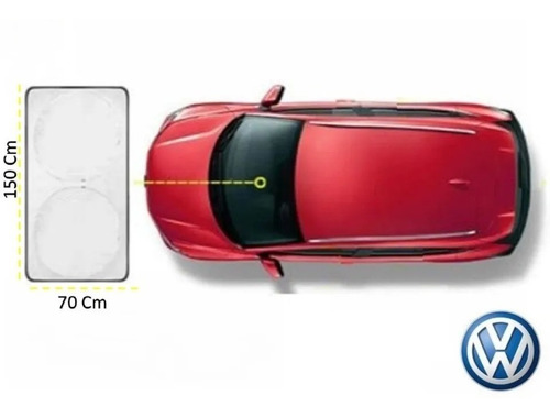 Protector Parabrisas Cubresol Parasol Vw Polo 1.6l 2017