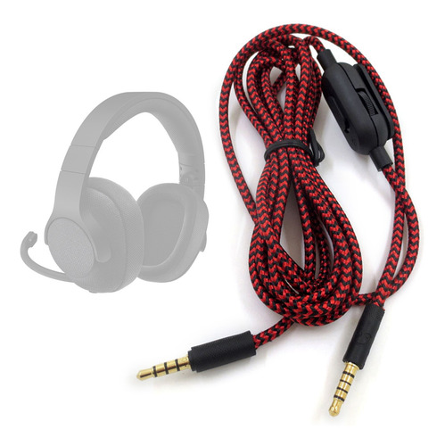 Imagen 2 de 8 de Cable Para Audífonos Logitech Gpro X G233 G433