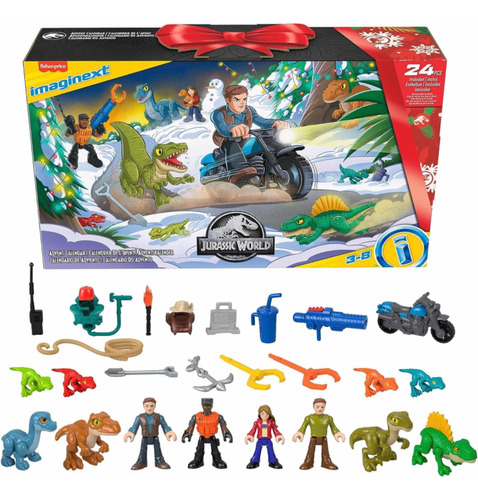 Fisher Price Imaginext Calendario Adviento Jurassic World 25