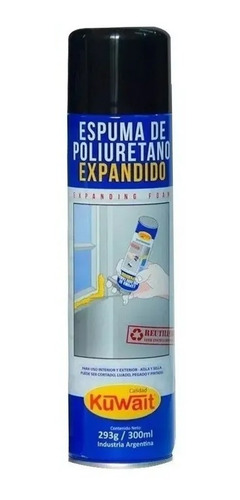 Espuma Poliuretano Expandido Aerosol 300ml Kuwait Pintumm