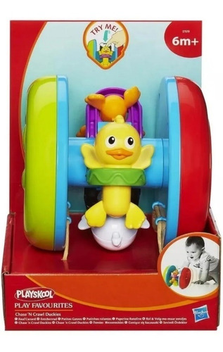 Pato Rueda Gira Sigue Y Gatea Bebe Playskool Oferta!