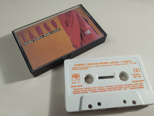 Charly Garcia - Tango - Cassette , Ind. Argentina