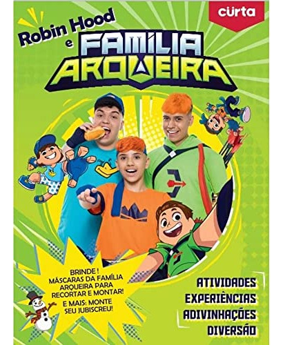 Libro Livrao Robin Hood E Familia Arqueira De Gamer Curta E